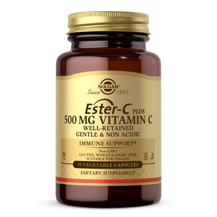 Solgar Ester C Plus – C-vitamiin 500 mg 50 kapslit