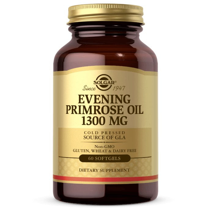 Solgar Evening Primrose Oil 1300 mg – õhtupriimulaõli 1300 mg 60 kapslit