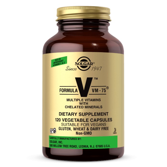 Solgar Formula VM-75 120 kapslit