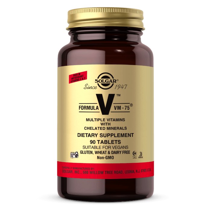 Solgar Formula VM-75 90 tabletti