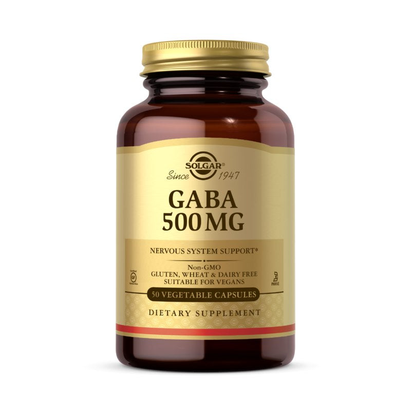 Solgar GABA 500 mg 50 kapslit