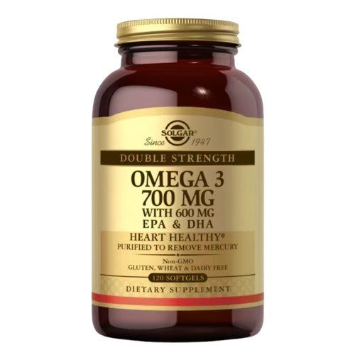 Solgar topelt tugevusega Omega-3 120 kapslit