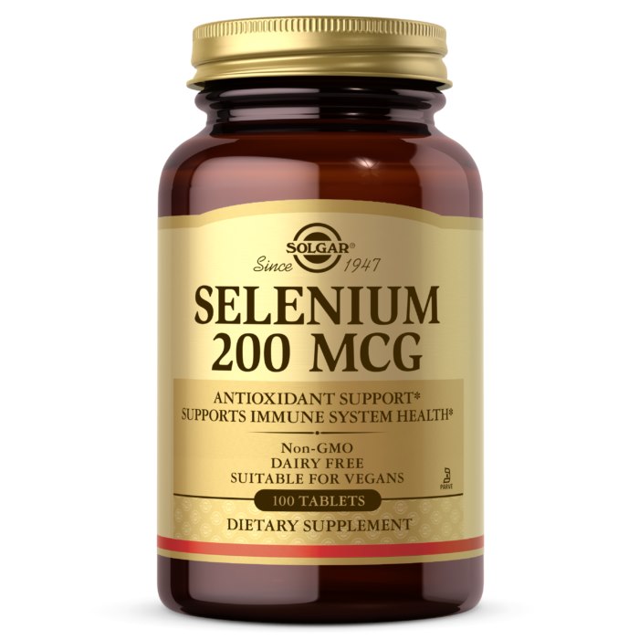 Solgar Seleen - Seleen 200 mcg 100 tabletti