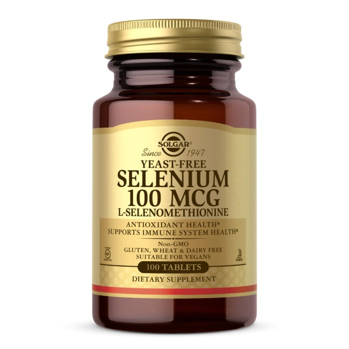Solgar Selenium pärmivaba – seleen pärmivaba 100 mcg 100 tabletti