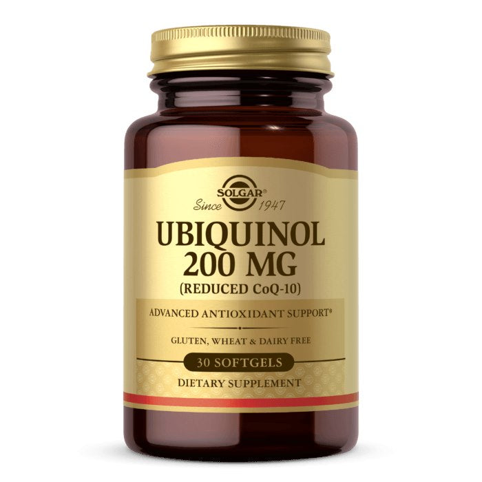 Solgar Ubiquinol Q10 Kaneka 200 mg 30 kapslit