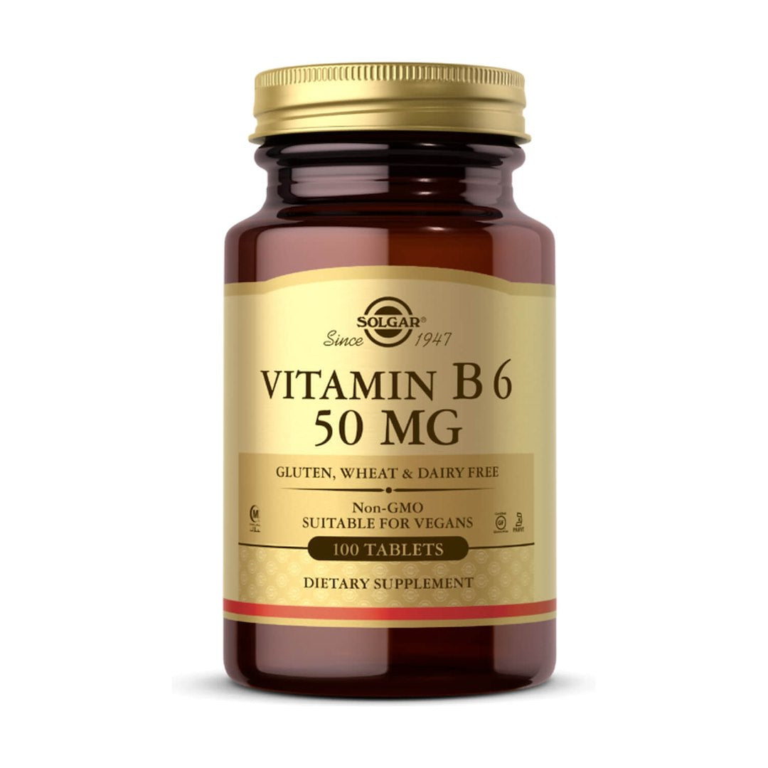 Solgar Vitamin B6 - Vitamiin B6 50 mg 100 tabletti