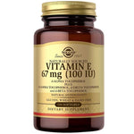 Solgar vitamiin E – vitamiin E 67 mg 100 IU 100 kapslit