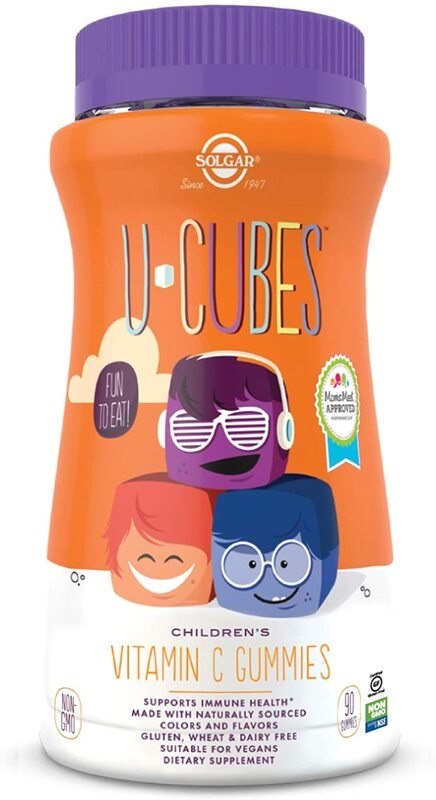 Solgar U-Cubes laste vitamiin C - vitamiin C lastele 90 kummikommi