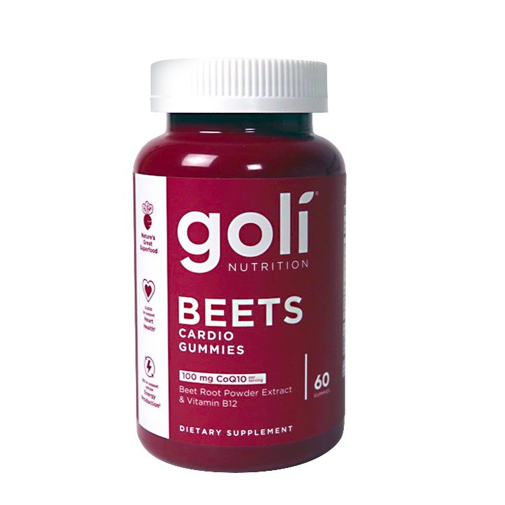 GOLI NUTRITION Beetroot Cardio treniruotė – beetroot 60 tabletti