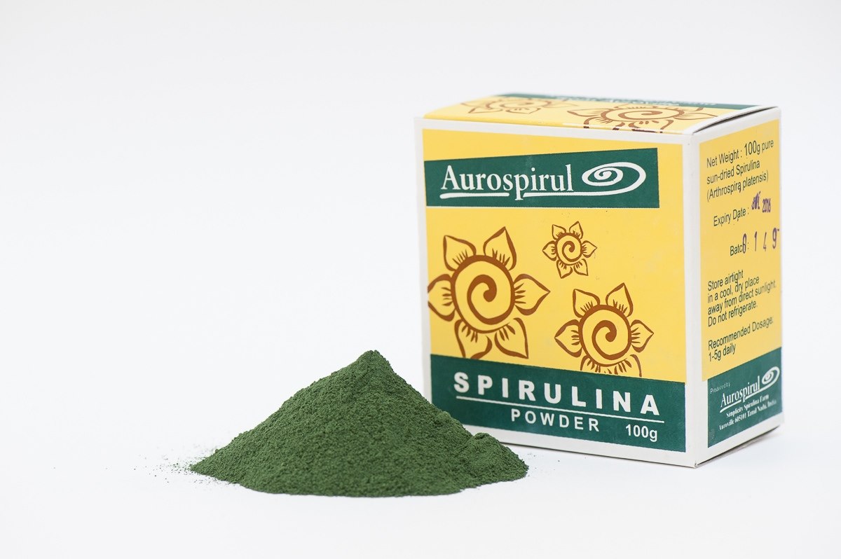 AUROSPIRUL Spirulina pulber 100 g