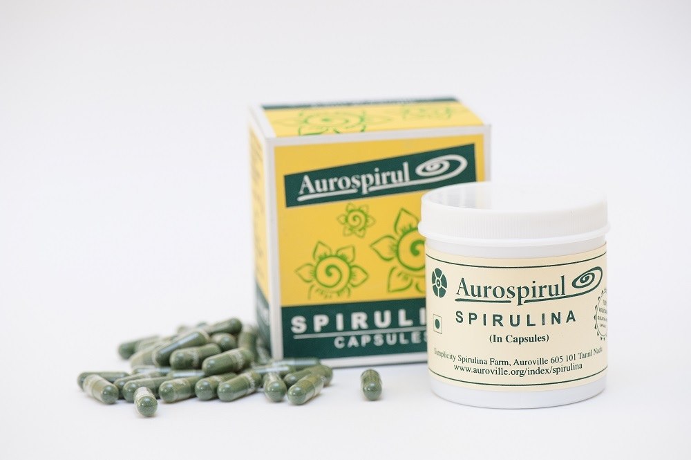 AUROSPIRUL Spirulina 100 kapslit