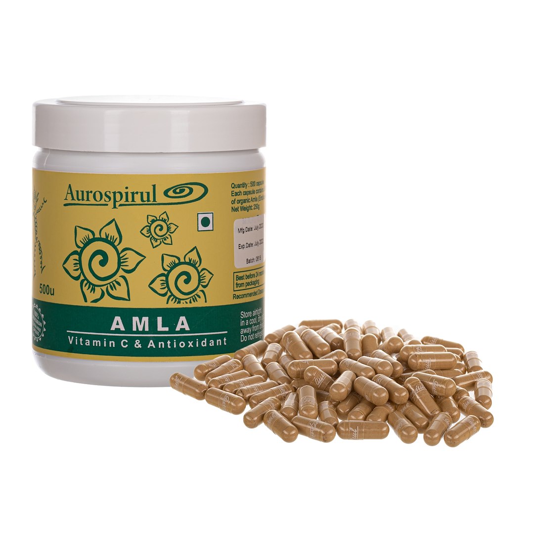 AUROSPIRUL Amla 500 kapslit