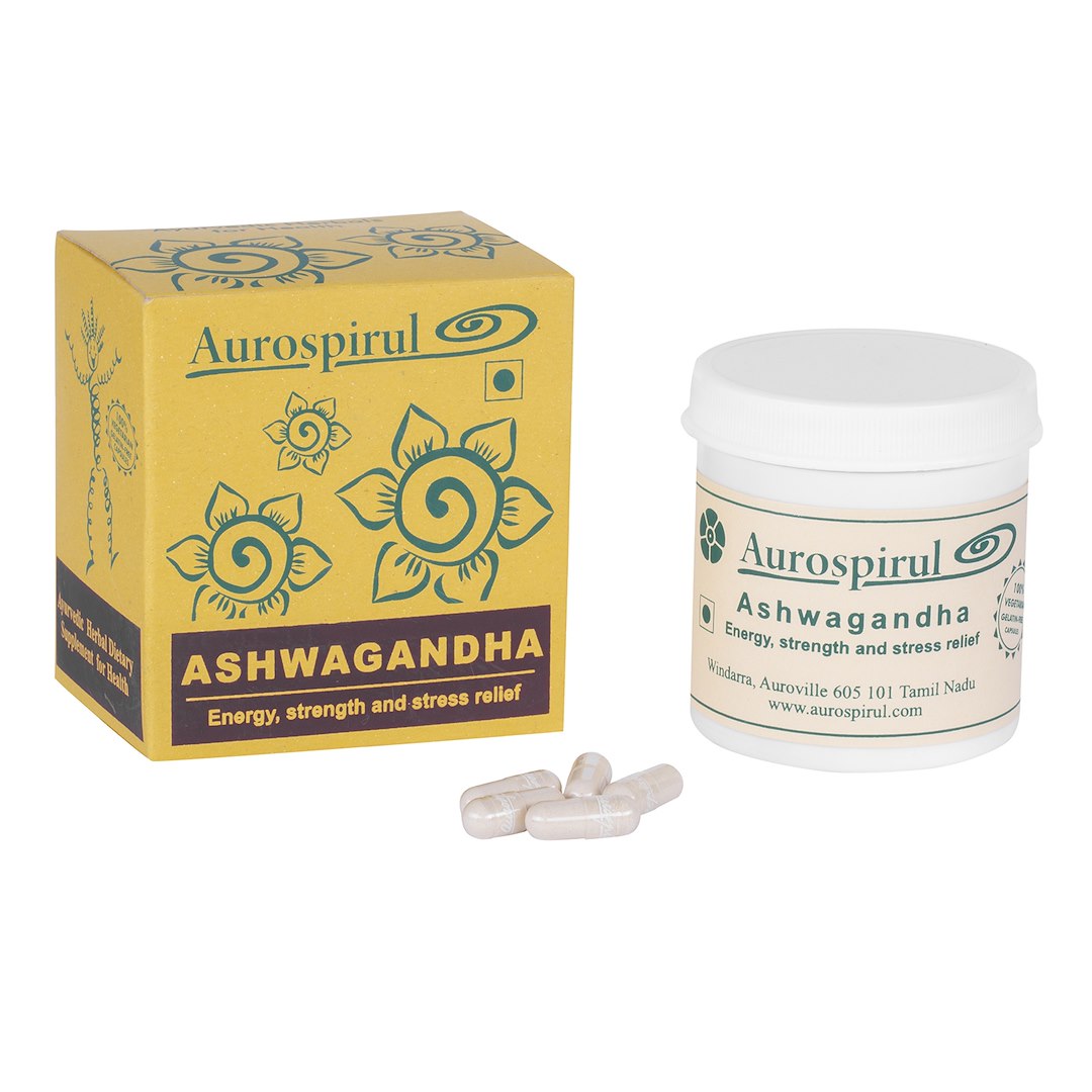 AUROSPIRUL Ashwagandha 100 kapslit