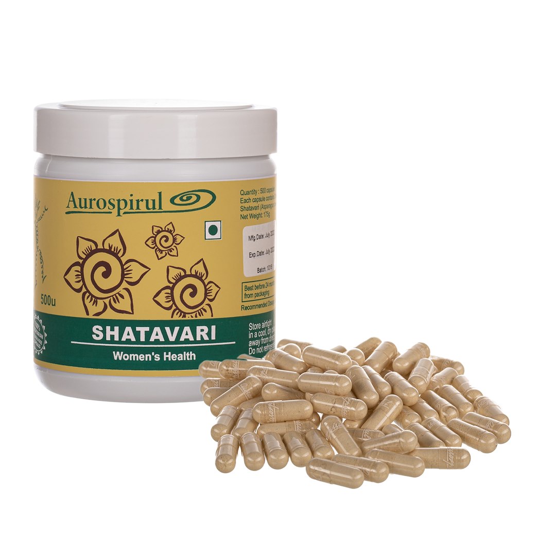 AUROSPIRUL Shatavari 500 kapslit