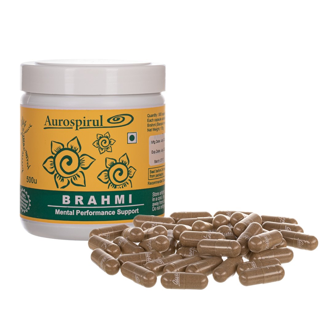 AUROSPIRUL Brahmi 500 kapslit