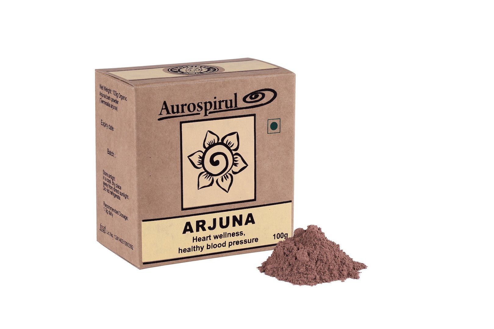 AUROSPIRUL Arjuna pulber 100 g