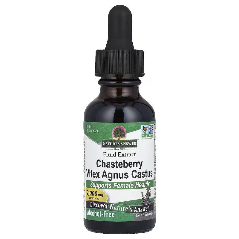 Nature's Answer. Puuvilja- ja Vitex Agnus Castus (mungapipar) 30 ml