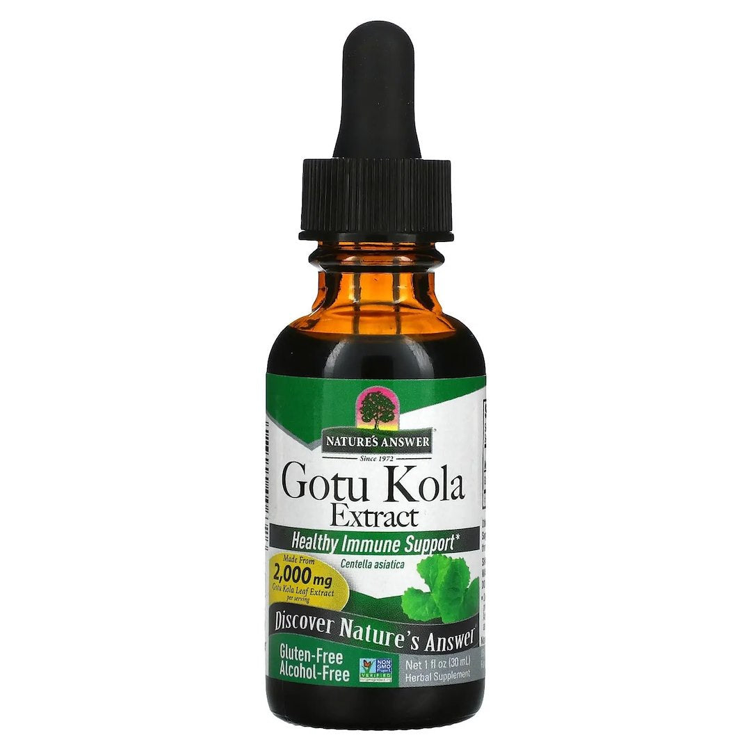 Nature's Answer Gotu Kola ekstrakt – Gotu kola ekstrakt 30 ml