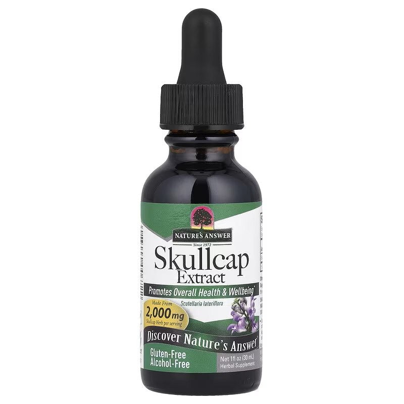 Nature's Answer Skullcäpi ekstrakt – kilpnäärme ekstrakt 30 ml