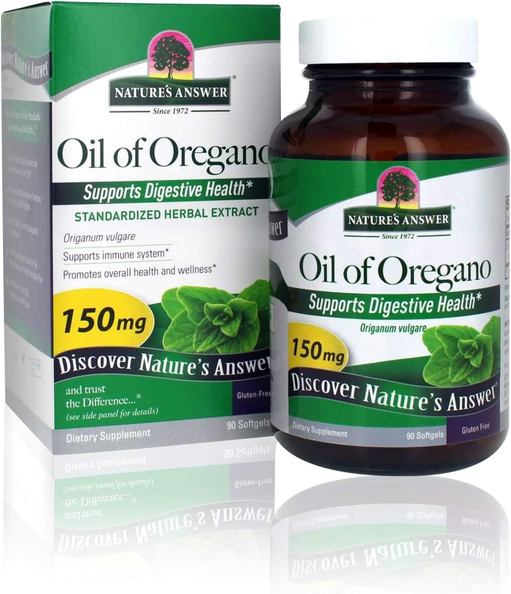 Nature's Answer Oreganoõli – Oreganoõli 90 kapslit