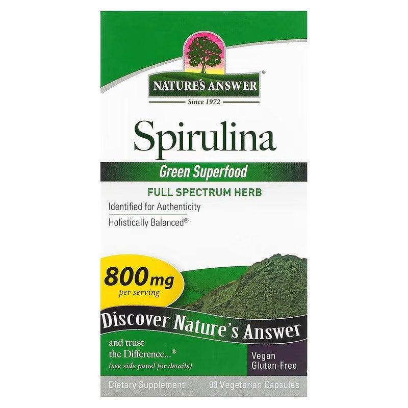 Nature's Answer Spirulina 90 kapslit