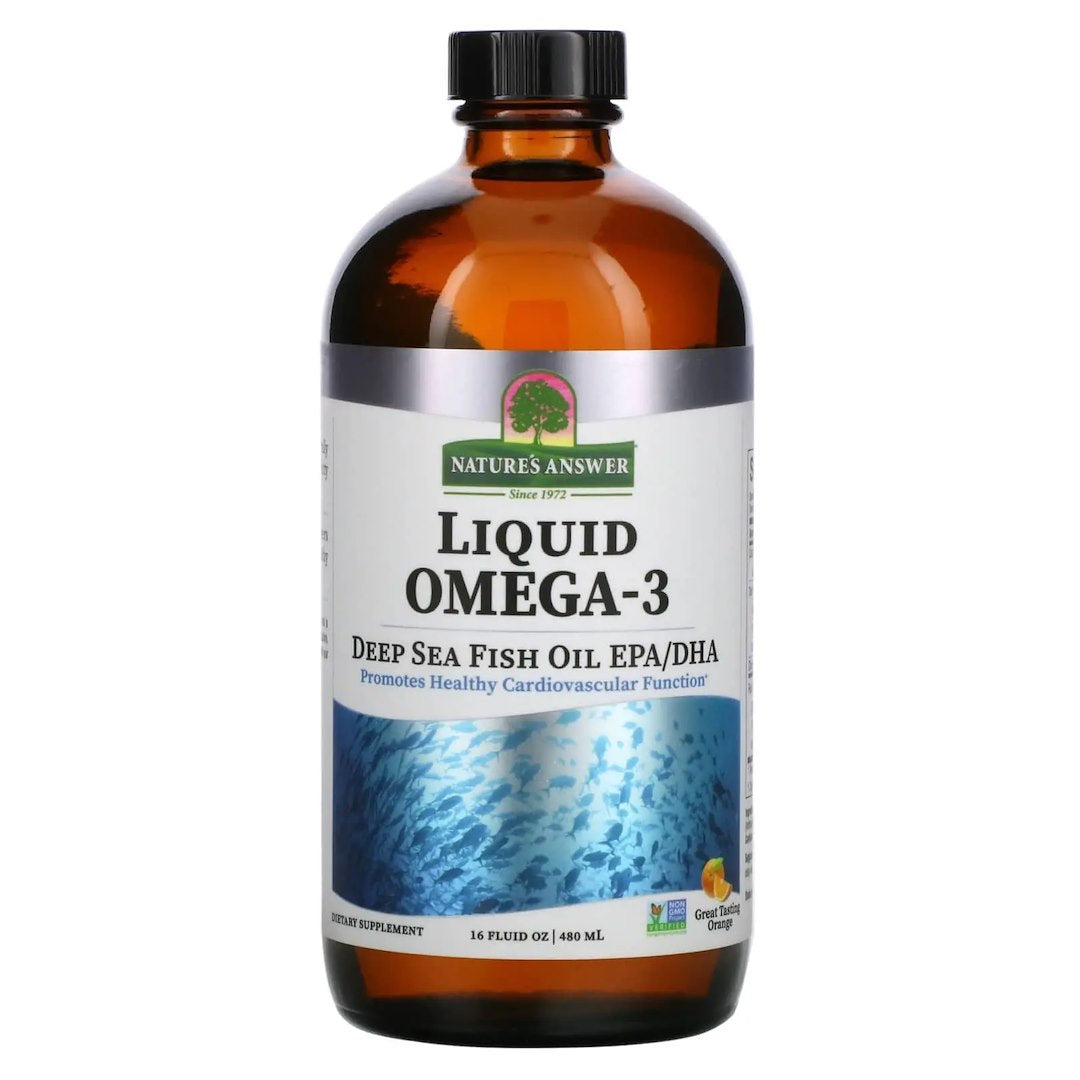 Nature's Answer Vedel Omega-3 süvaveekalaõli EPA/DHA 480 ml