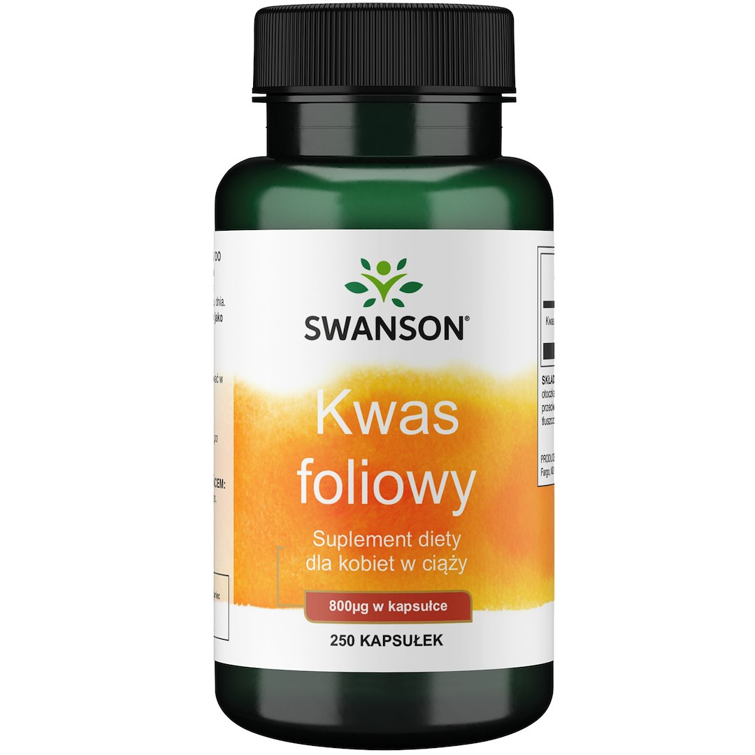 Swanson Foolhape 800 mcg rasedatele 250 kapslit