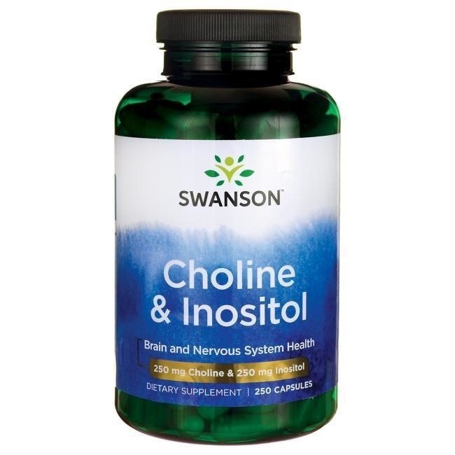 Swanson koliin + inositool 250 kapslit