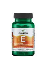 Swanson looduslik E-vitamiin - E-vitamiin 200 IU 100 kapslit