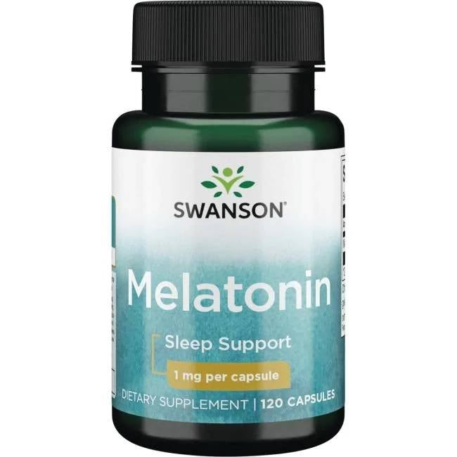 Swanson Melatoniin 1 mg 120 kapslit