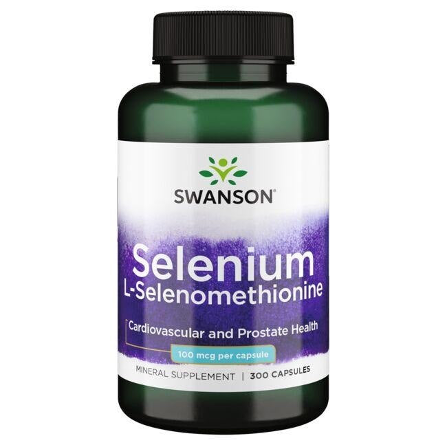 Swanson Seleen L-selenometioniin 100 µg 300 kaps.