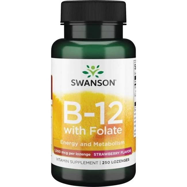 Swansoni vitamiin B12 1000 mcg 250 pastilli