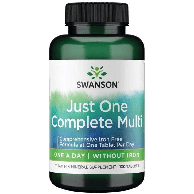 Swanson Just One Complete Multi - ilma rauata 130 tabletti
