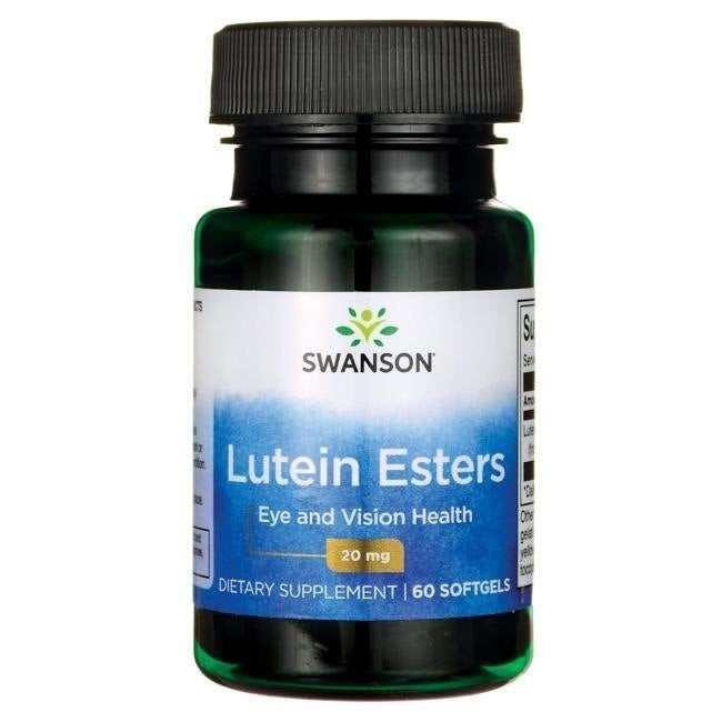Swansoni luteiini estrid 20 mg 60 kapslit