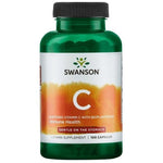 Swanson vitamiin C 500, puhverdatud bioflavonoididega 100 kapslit