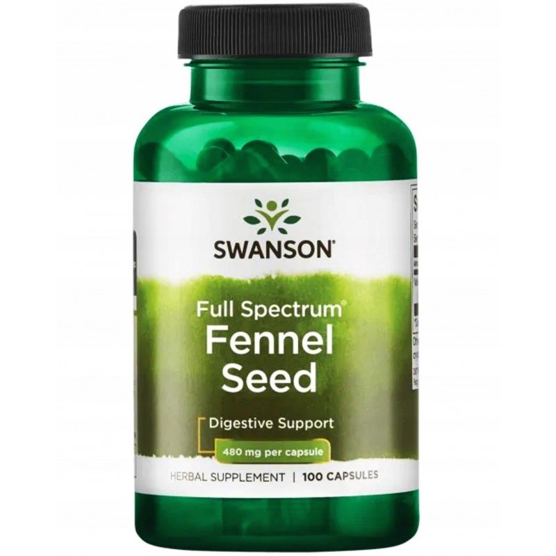 Swanson Full Spectrum Fennel Seed" – apteegitilli seemned, 100 kapslit. Swanson"