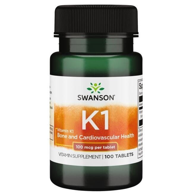 Swanson vitamiin K1 100 mcg 100 tabletti