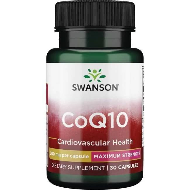 Swanson CoQ10 200 mg 30 kapslit