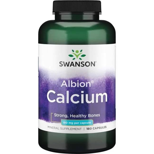 Swanson Albion kaltsiumkelaat 180 kapslit