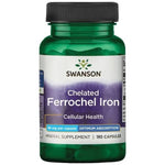 Swanson Albion raudne kelaat Ferrochel 18 mg 180 kapslit