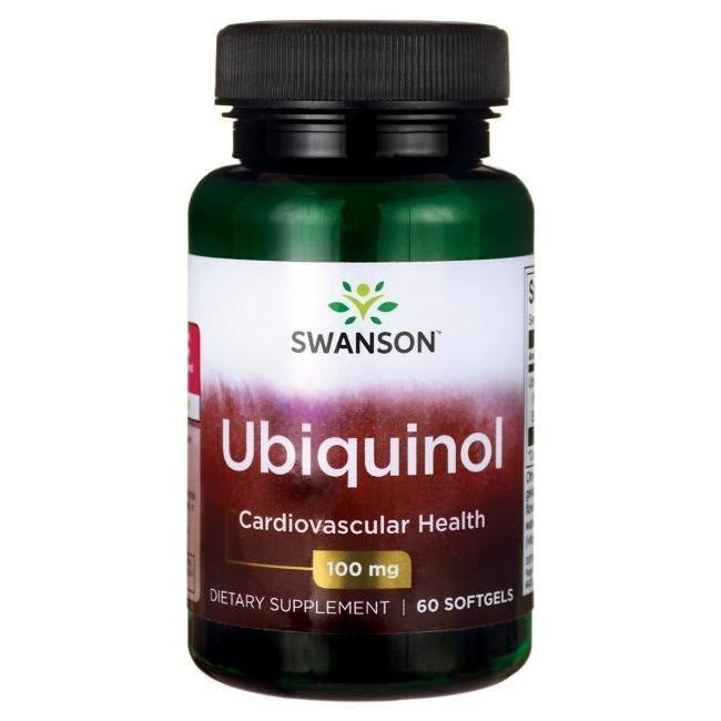 Swanson Ubichinool 100 mg 60 kapslit