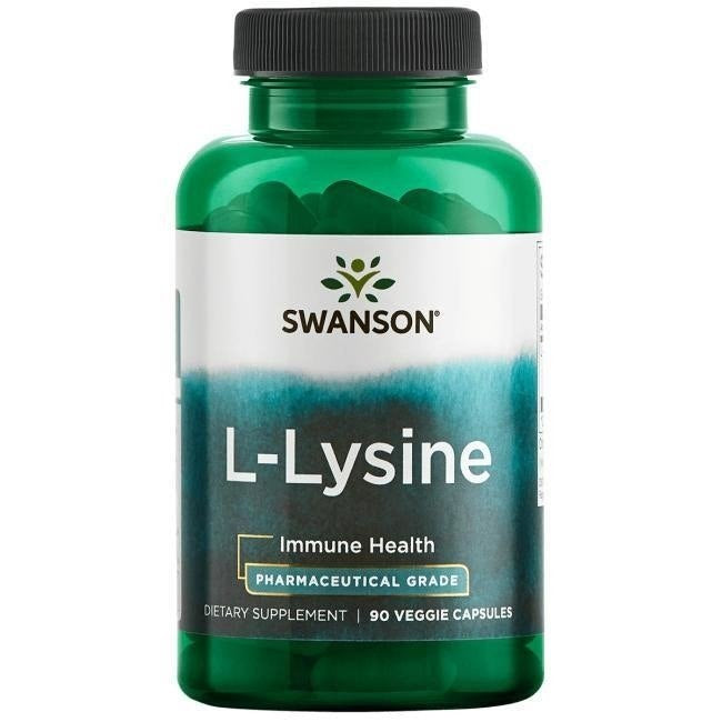 Swansoni AjiPure L-lüsiin 500 mg 90 kapslit