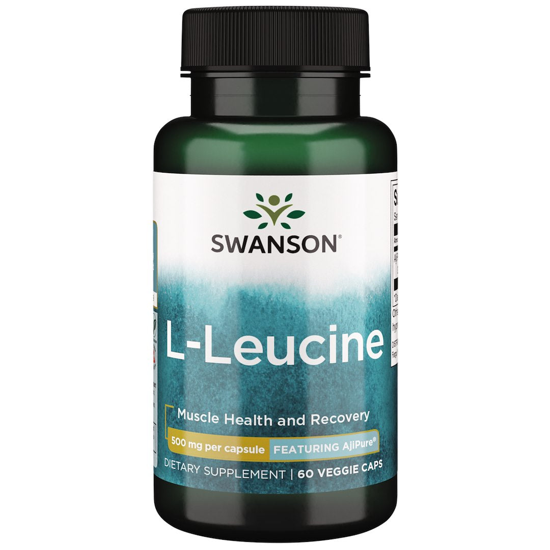 Swanson L-leutsiin 500 mg 60 kapslit