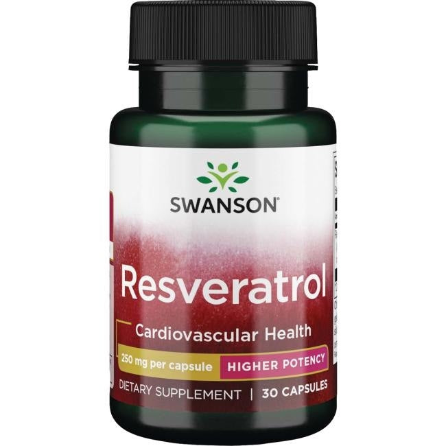 Swanson Resveratrol – Resveratrool 250 mg 30 kapslit