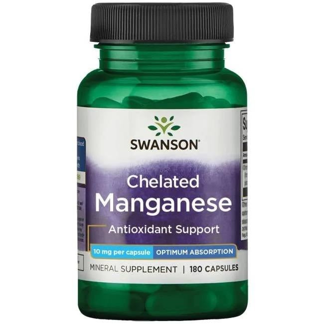 Swanson Albion mangaankelaat 10 mg 180 kapslit
