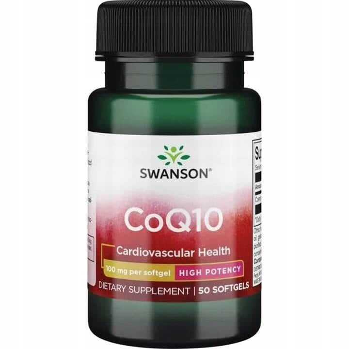 Swanson koensüüm Q10 100 mg 50 kapslit