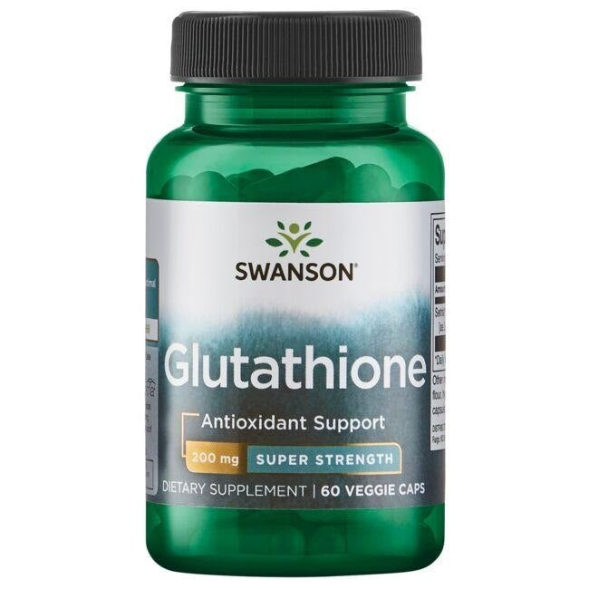 Swanson Glutation 200 mg 60 kapslit