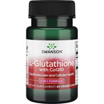 Swanson L-Glutation + koensüüm Q10 30 kapslit