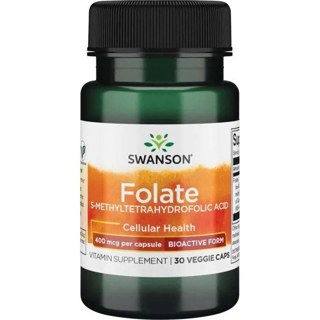Swanson Foolhape 400 mcg 30 kapslit