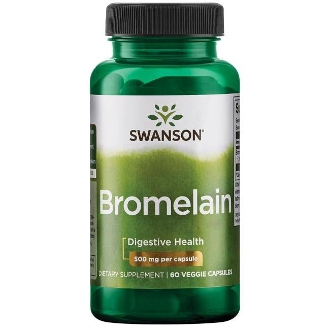 Swanson Bromelain Maximum Strength 60 kapslit